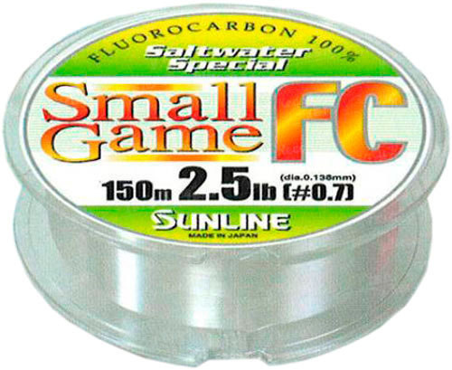 Fluorocarbon Sunline SWS Small Game 0.148 3lb 150m тонуч