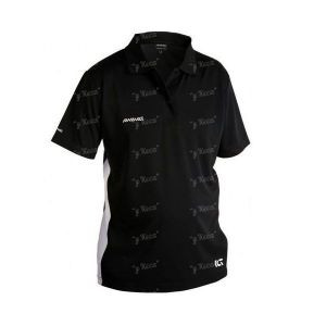 Футболка Daiwa Poloshirt чорна XL