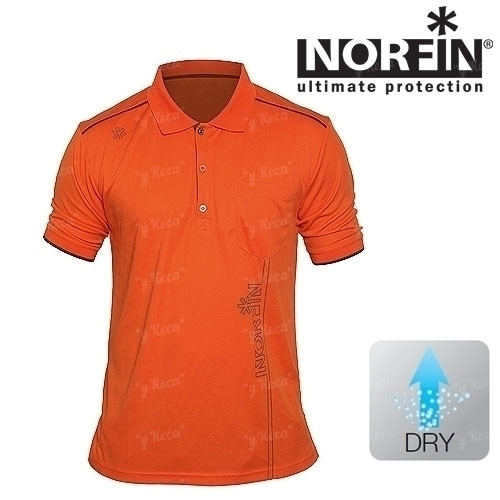 Футболка Norfin Polo 671003-L Orange