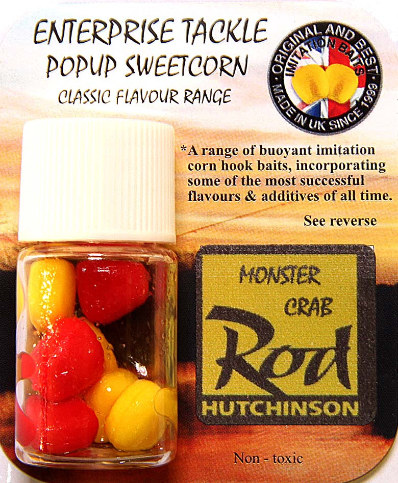 Искусственная кукуруза Enterprise Pop-Up Rod Hutchinson -Monster Crab #Yellow/Red