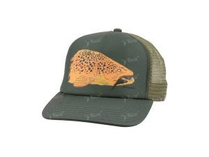 Кепка Simms Kype Jaw Trucker Foliage