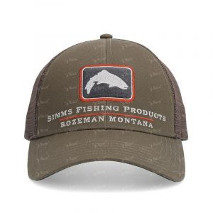 Кепка Simms Trout Icon Trucker Hickory