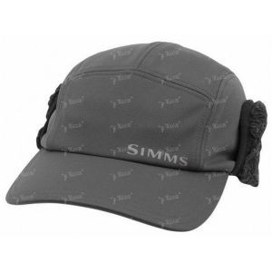 Кепка утепленная Simms Guide Polartec Windbloc Hat Raven 14GXR-02