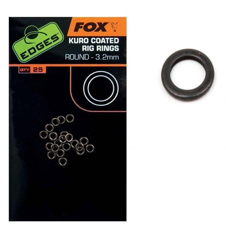 Кольца Fox Edges Kuro O Rings 2.5mm 25шт