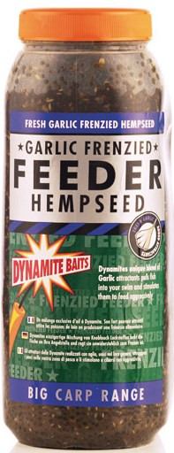 Консерва Dynamite Baits Frenzied Feeder Garlic Hempseed 2.5L