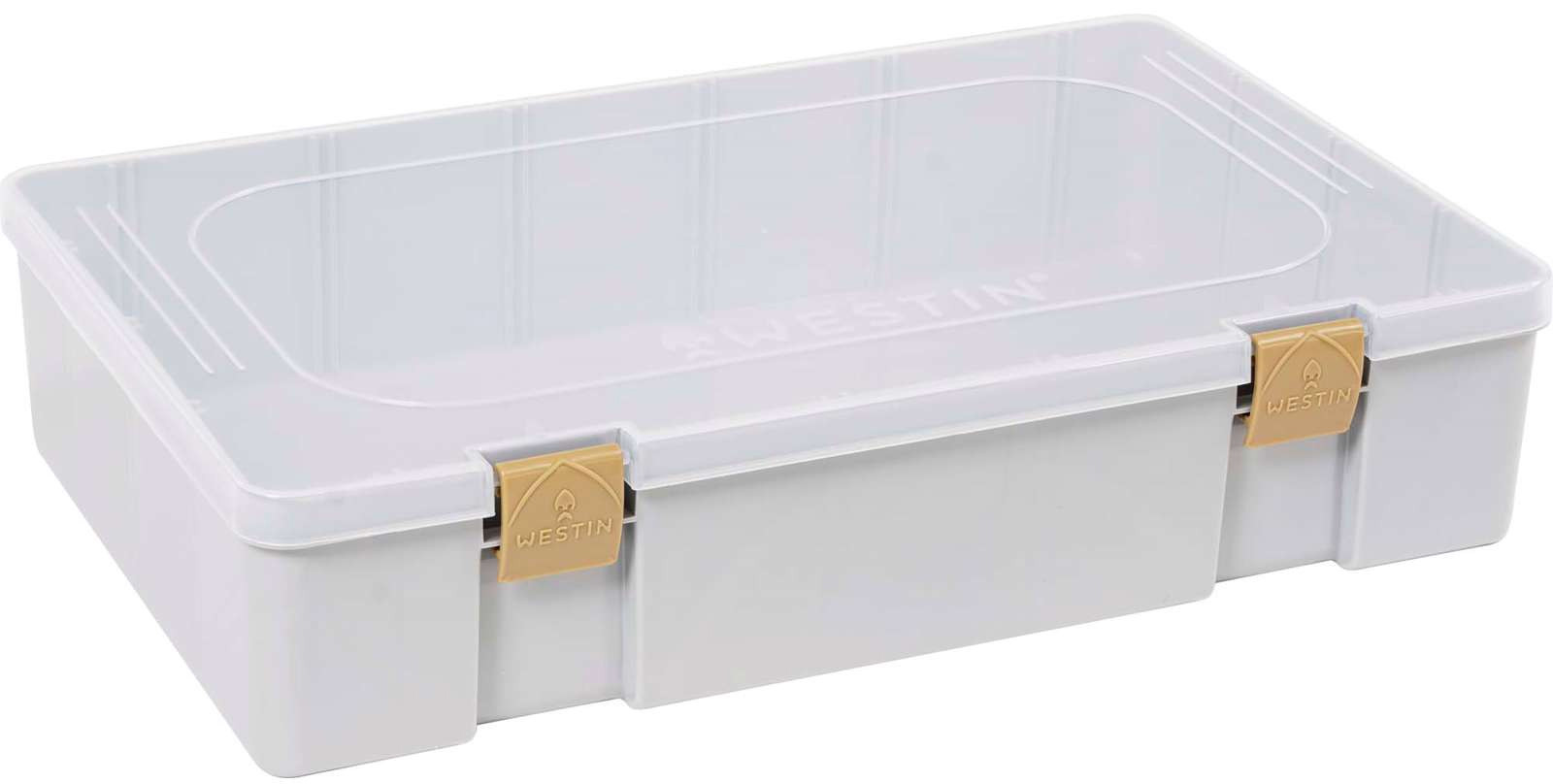 Коробка Westin W3 Game Tackle Box 36x22.5x8cm Grey/Clear