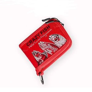 Гаманець для блешень Crazy Fish Spoon Case 13*20*3см Red