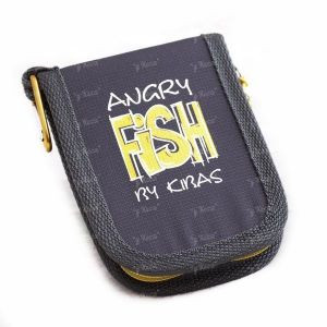 Кошелек для блесен Kibas Angry Fish M Yellow 41041