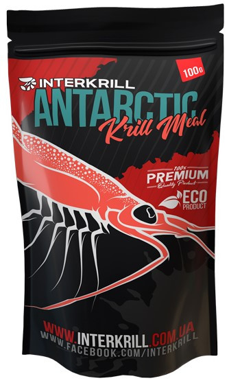 Покрівельне борошно Interkrill Antarctic Krill Meal 100g