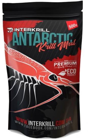 Покрівельне борошно Interkrill Antarctic Krill Meal 500g