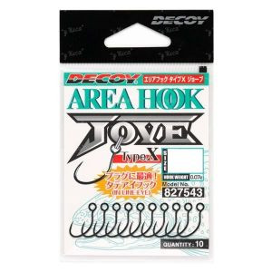 Гачки Decoy Area Hook Type X Jove AH-10 №6 10шт