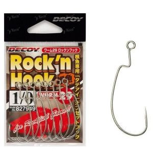 Гачки Decoy Worm 29 Rock'n Hook №01 9шт