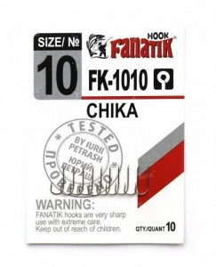 Крючки Fanatik Chika FK-1010 №10 10шт