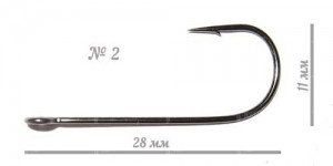 Крючки Fanatik S-57 №2 5шт