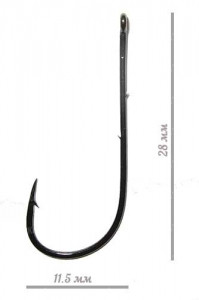 Крючки Fanatik Worm FX-31 №2 6шт
