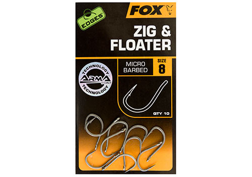 Крючки Fox Edges Armapoint Zig & Floater size 10