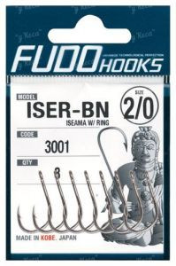Крючки Fudo Iseama W/Ring 3001 BN №10 14шт