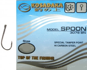 Крючки Kosadaka Spoon BN №8 10шт