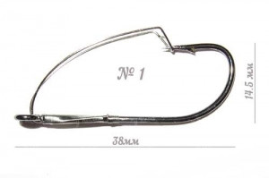 Гачки MiniMax незачіпляння SW-075 №1 5шт