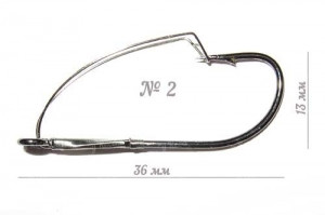 Гачки MiniMax незачіпляння SW-075 №2 5шт