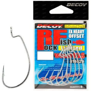 Крючки офсетные Decoy Worm 13S Rock Fish Limited №1/0 7шт