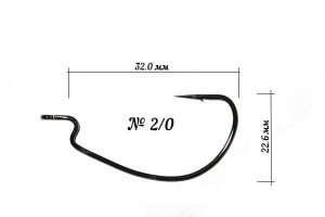 Гачки офсетні Origin B-94 №2/0 5шт