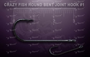 Крючки Round Bent Joint Hook №1 10шт