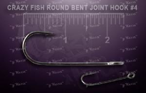 Гачки Round Bent Joint Hook №4 10шт