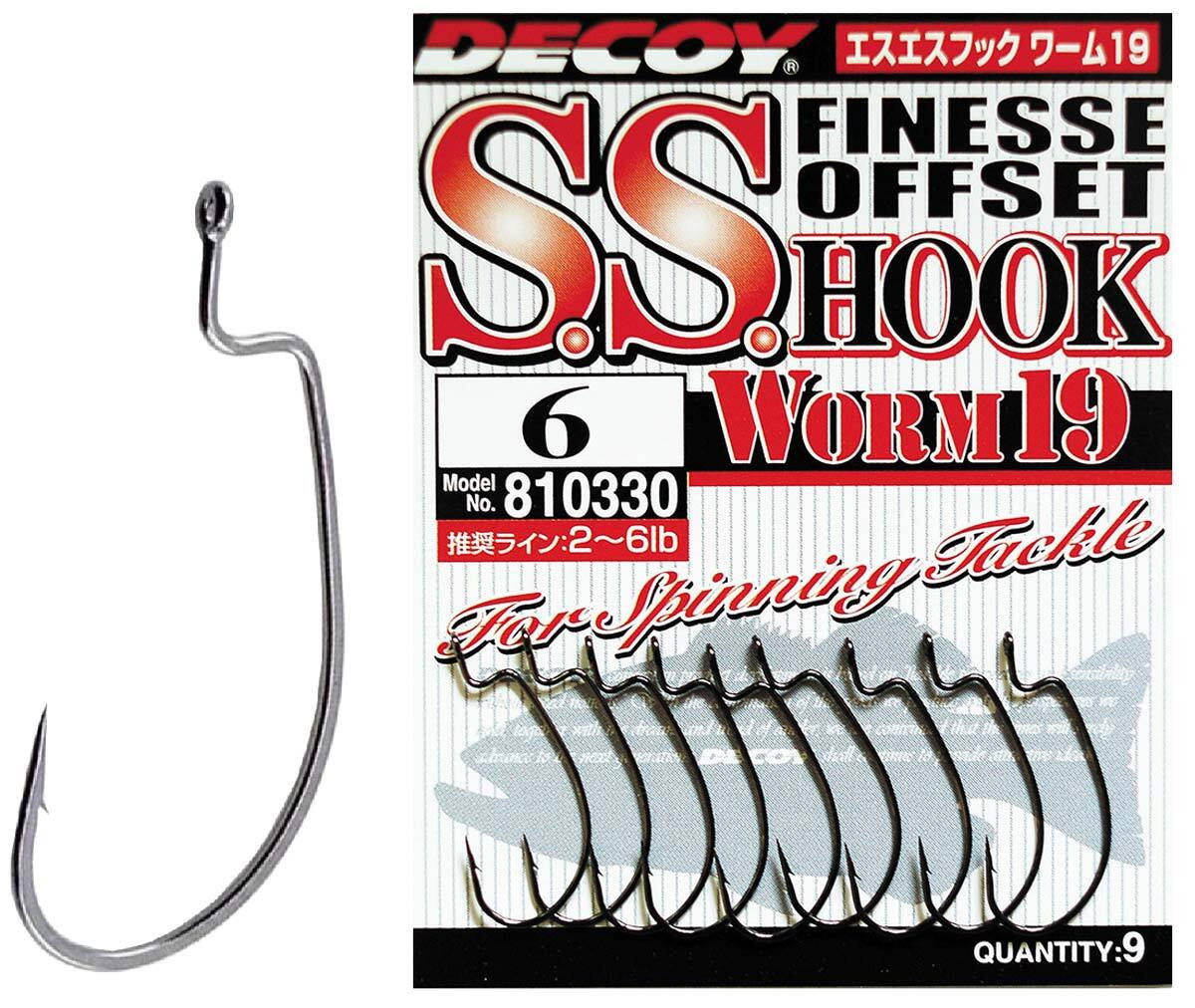 Крючок Decoy Finesse S.S. Hook Worm 19 №1