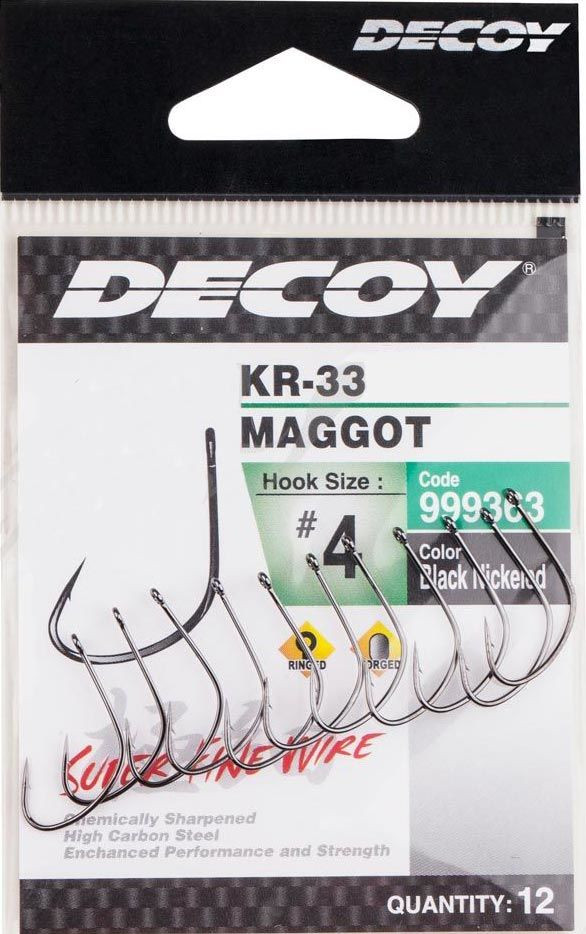 Гачок Decoy KR-33 Maggot №10 14шт