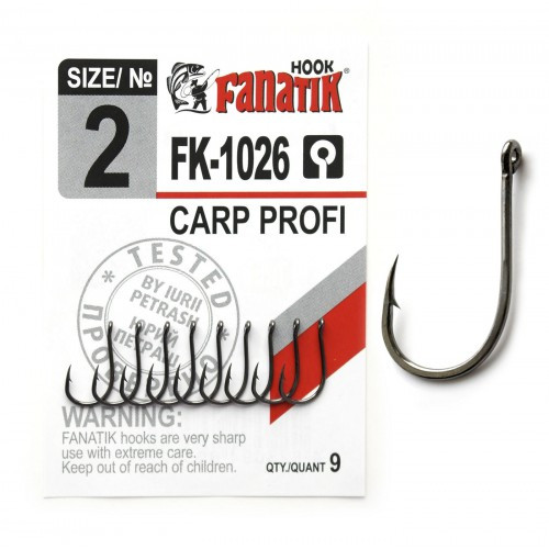 Гачок Fanatik FK-1026 Carp Profi №1