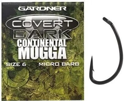 Крючок Gardner Cover Continental Mugga Hooks Barbed №4 20шт