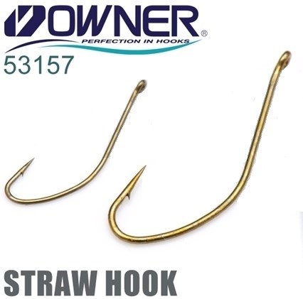 Гачок Owner 53157 Straw Hook №10 Bronze 14шт