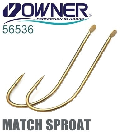Крючок Owner 56536 Match Sproat №12 Brown 14шт