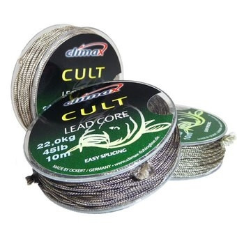 Льодкор Climax Cult Leadcore 10m 65lb 30kg weed