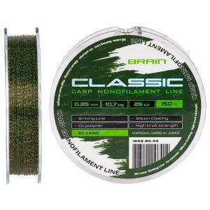 Лісочка Brain Classic Carp Line 3D camo 150m 0.35mm