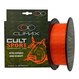 Леска Climax Cult Carp Sport 0.25мм 1000м orange
