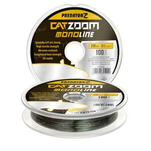 Леска на сома Carp Zoom PZ Catzoom Monoline green 100м 0.60мм CZ5040