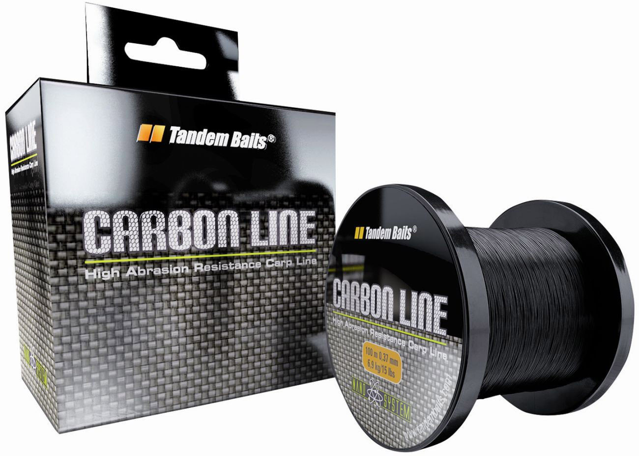 Леска Tandem Baits Carbon Line 1000m 0.311mm