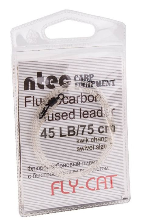 Лидкор флюро Ntec FlyCat 45Lb 0,75m