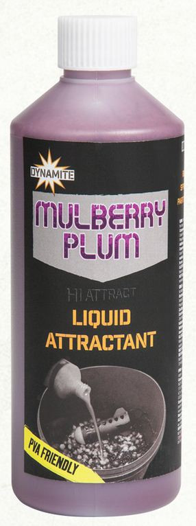 Ликвид Dynamite Baits Liquid Attractant Mulberry & Plum 500ml
