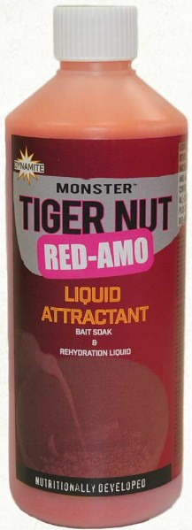 Ликвид Dynamite Baits Liquid Attractant & Rehydration Monster Tigernut Red-Amo 500ml