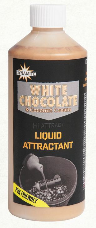 Ликвид Dynamite Baits Liquid Attractant White Chocolate & Coconut 500ml