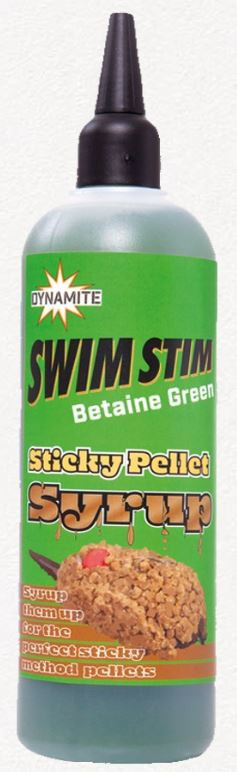 Ліквід Dynamite Baits SwimStim Sticky Pellet Syrup Betaine Green 300ml