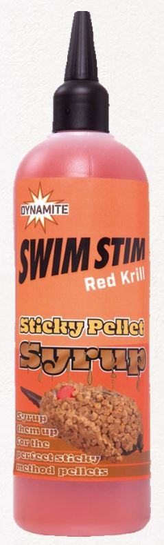 Ліквід Dynamite Baits SwimStim Sticky Syrup Red Krill 300ml