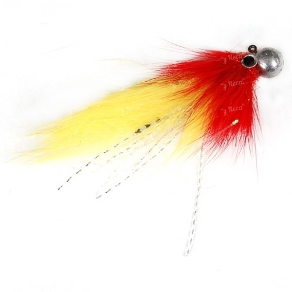 MG02-02 Micro Jig Zonker Red/Yellow 2г