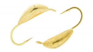 Мормышка Fishing ROI банан рижский 2.5мм 2025-G золото