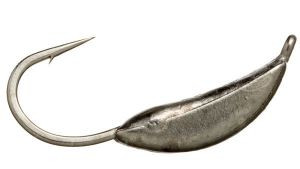 Мормышка Fishing ROI Супер банан с ушком 2.2мм 1822-B черная