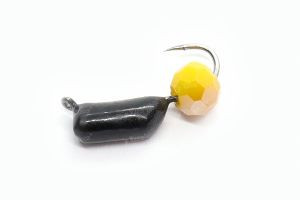Мормышка Grifon Гвоздик 2.0мм шар многогранный желтый