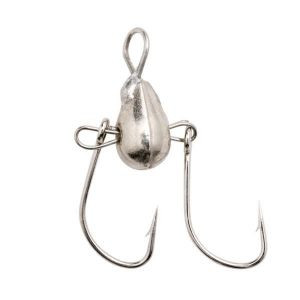 Блешня вольфрамова Flagman Відьма 2 гачки d4.0 нікель